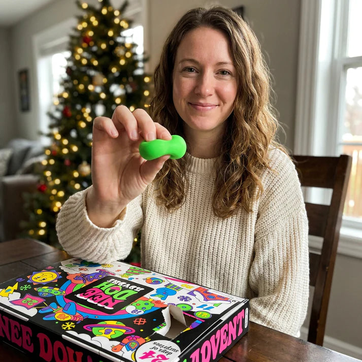 NeeDoh Squishmas 2026 Advent Calendar, 24 Squishy Surprise Fidget Toys