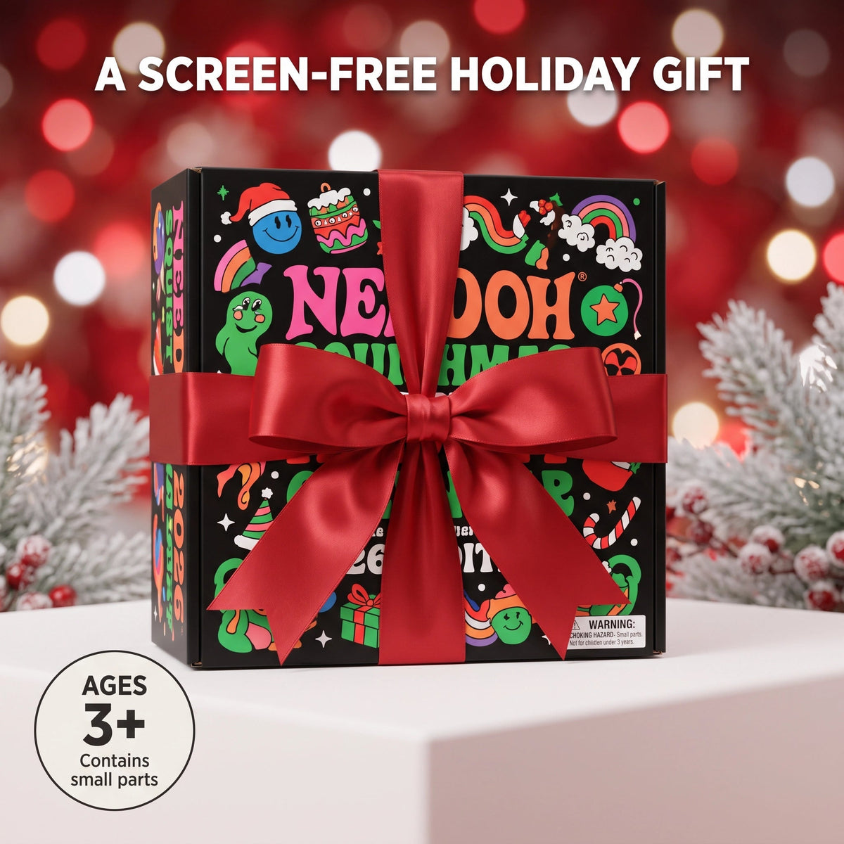 NeeDoh Squishmas 2026 Advent Calendar, 24 Squishy Surprise Fidget Toys