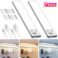 Tuffenough Under Cabinet Lights,Motion Sensor NightLight Indoor,1500mAh USB Rechargeable Light,MagneticInstallation Dimmable Lights forKitchen,Wardrobe,Pantry, Closet,Bathroom,Stairs,SinkCabinet,Garage