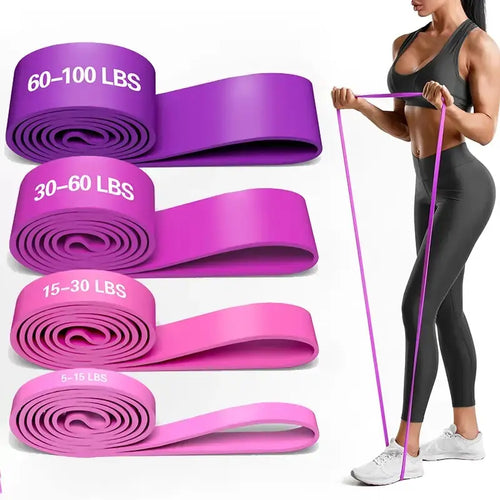 4-Level Resistance Bands Set, Durable Elastic Workout Bands, Working Out Equipment, Workout Equipment For Full Body Muscle Training, Home & Gym Workout, Leg & Arm Exercise, Physical Therapy, Beginner-Friendly For Yoga & Strength Training