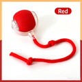 Electric Rolling Cat Ball Toy with Rope, Interactive Cat Teaser Toy, Automatic Ball Toy Pet Supply for Dogs & Cats, Interactive Kitten Wand, Kitty