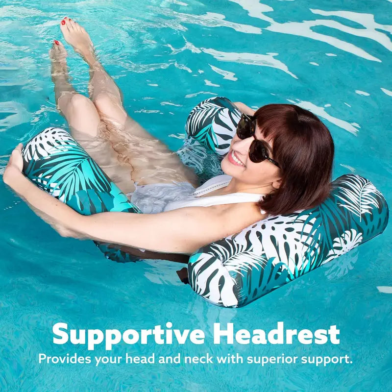 Summer Sale: Inflatable Pool Float for Adults, Durable Design, Perfect for Parties, Summer Water Activities, Beach and Lake Use, Great for Fun Events